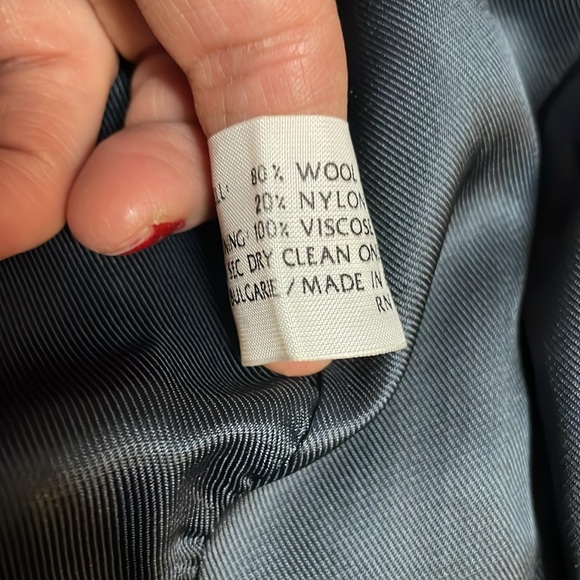 Vintage 80s Bulgaria made wool midi coat in excellent condition - Picture 8 of 10